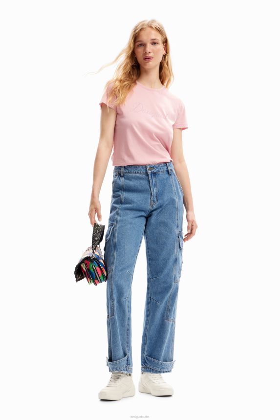 Women DesigualCargo jeans Clothing 68X240884