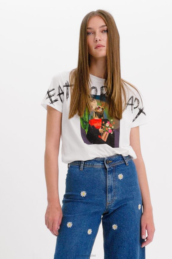 Women DesigualDaisy denim culottes Clothing 68X240881