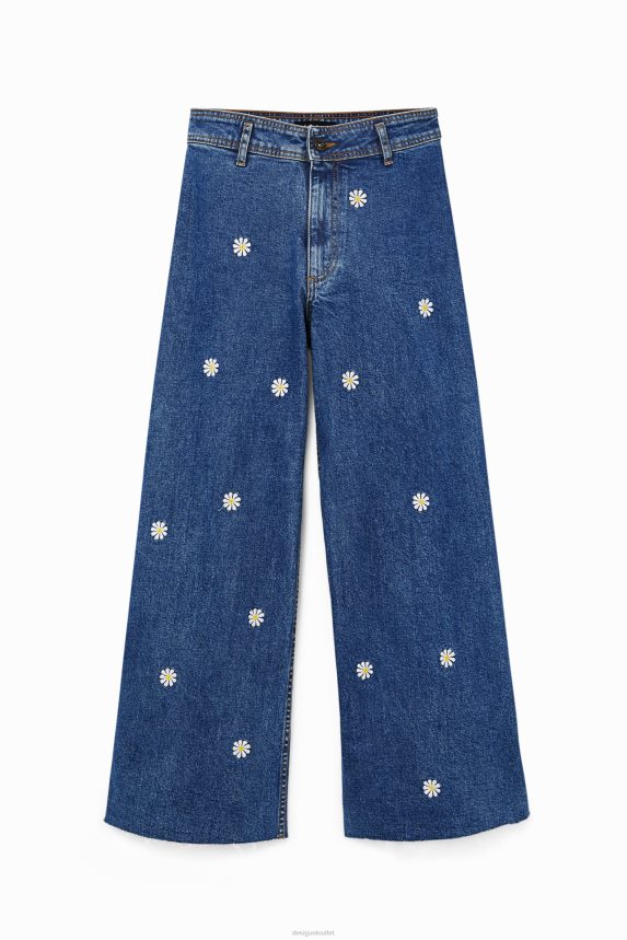 Women DesigualDaisy denim culottes Clothing 68X240881