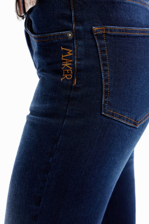 Women DesigualFlare jeans Clothing 68X240243