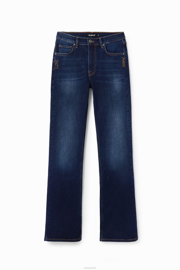 Women DesigualFlare jeans Clothing 68X240243