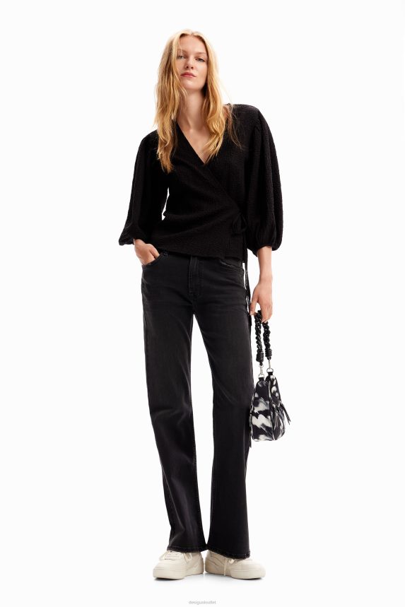 Women DesigualFlare jeans Clothing 68X240262