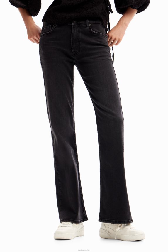 Women DesigualFlare jeans Clothing 68X240262