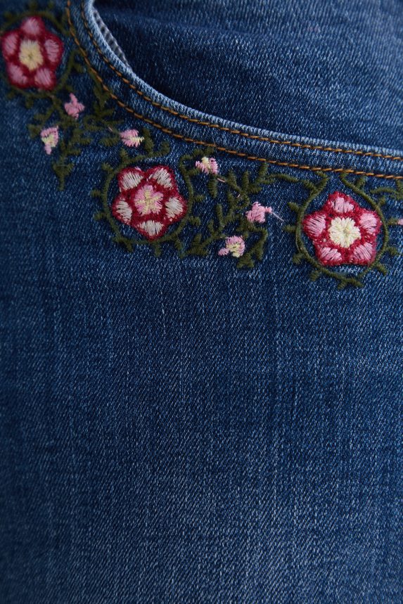 Women DesigualFlared cropped jeans Clothing 68X2401036