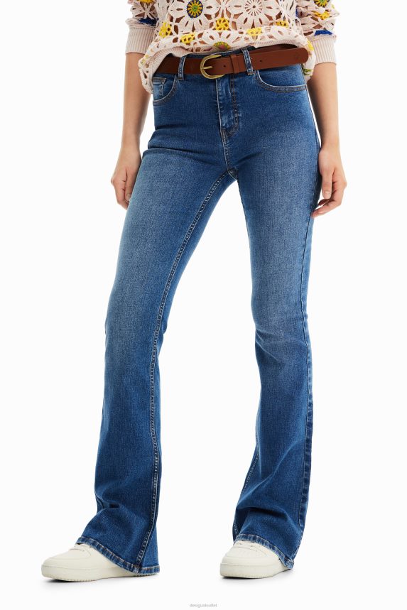 Women DesigualFlared jeans Clothing 68X240200