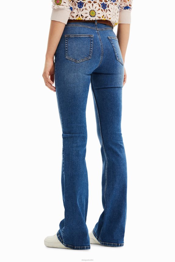 Women DesigualFlared jeans Clothing 68X240200