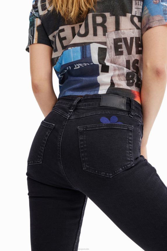 Women DesigualFlared jeans Clothing 68X240581