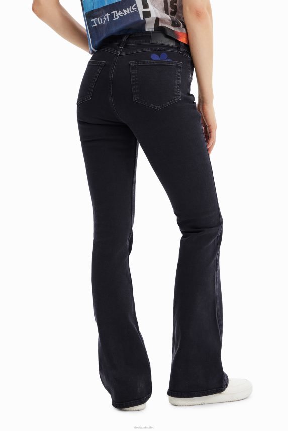 Women DesigualFlared jeans Clothing 68X240581