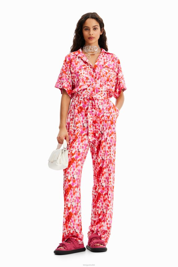 Women DesigualFloral boiler suit Clothing 68X240463