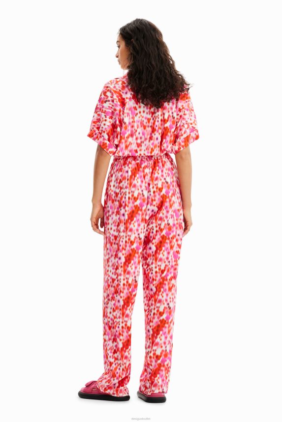 Women DesigualFloral boiler suit Clothing 68X240463
