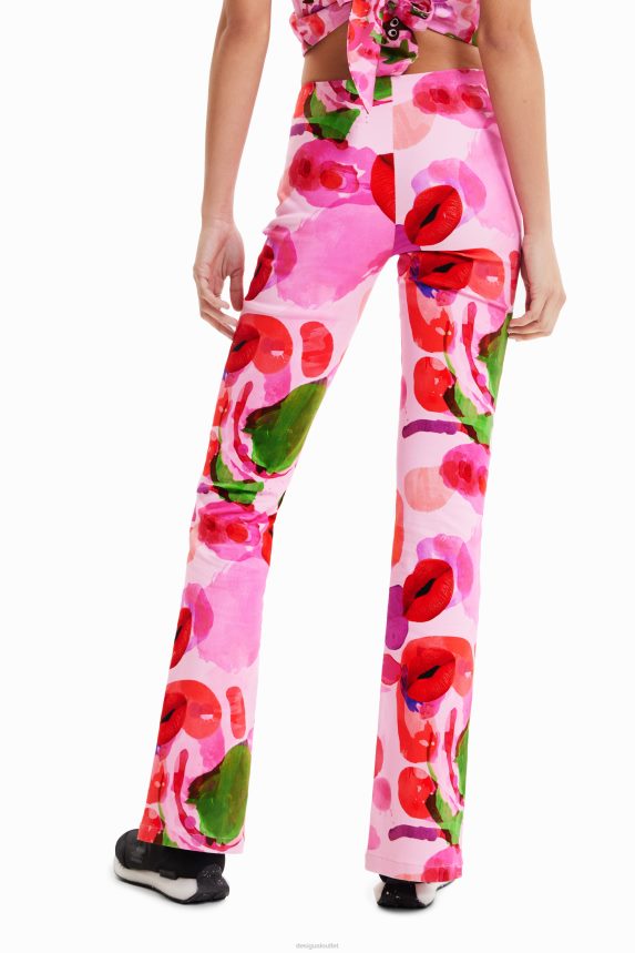 Women DesigualM. Christian Lacroix lips trousers Clothing 68X240716