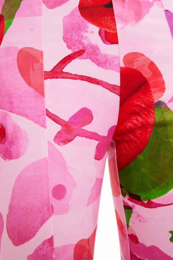 Women DesigualM. Christian Lacroix lips trousers Clothing 68X240716