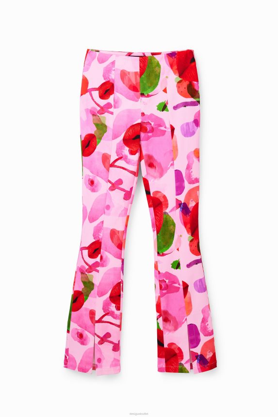 Women DesigualM. Christian Lacroix lips trousers Clothing 68X240716