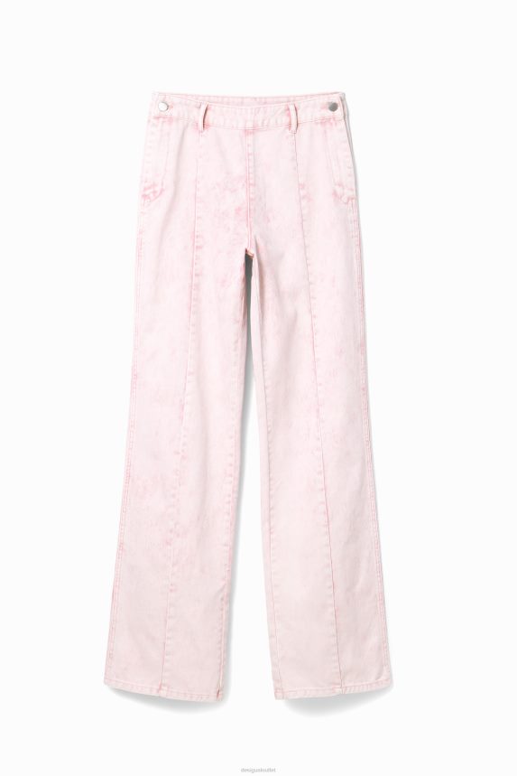 Women DesigualMaitrepierre wide leg straight jeans Clothing 68X240924