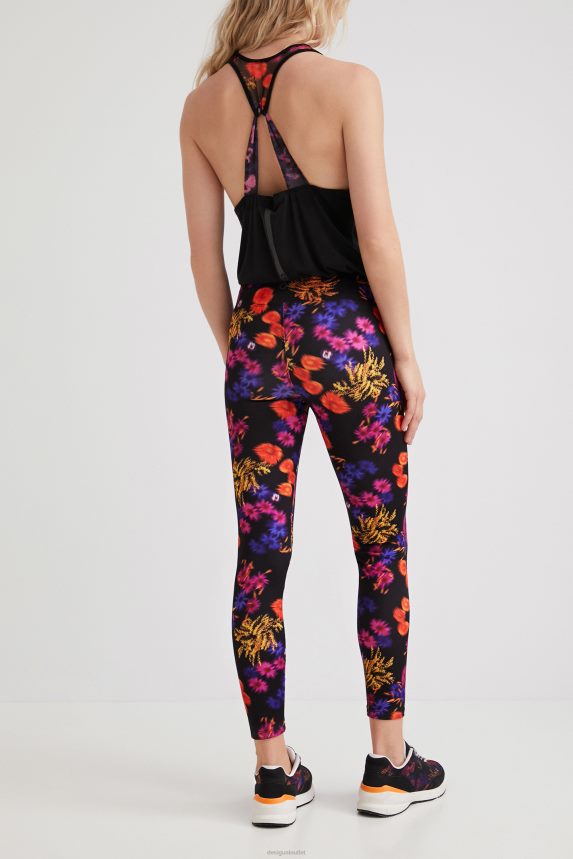 Women DesigualPhotographic print leggings Clothing 68X2401109