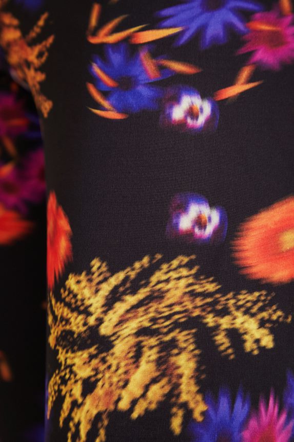 Women DesigualPhotographic print leggings Clothing 68X2401109