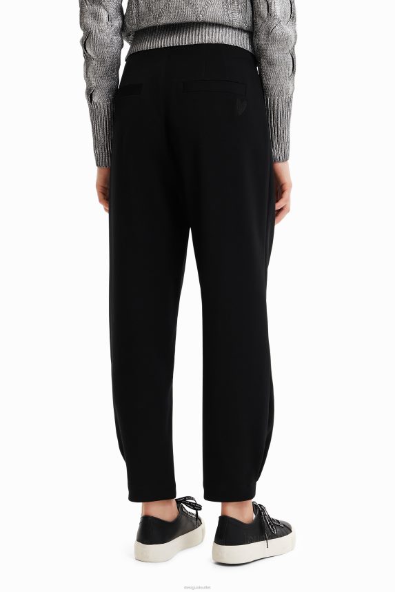 Women DesigualPleated trousers Clothing 68X240981