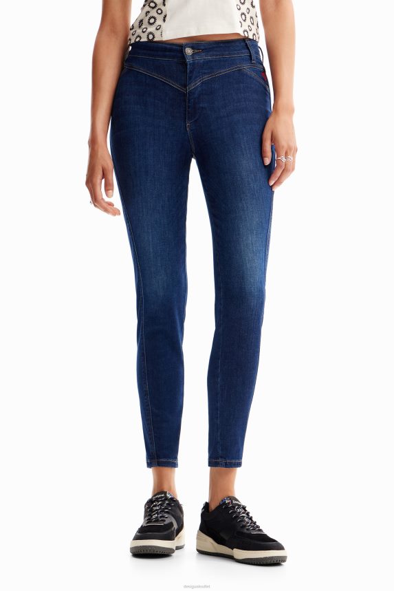 Women DesigualPush-up skinny jeans Clothing 68X240141