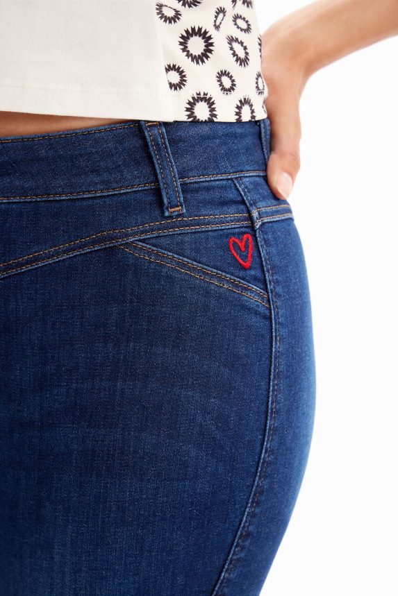 Women DesigualPush-up skinny jeans Clothing 68X240141