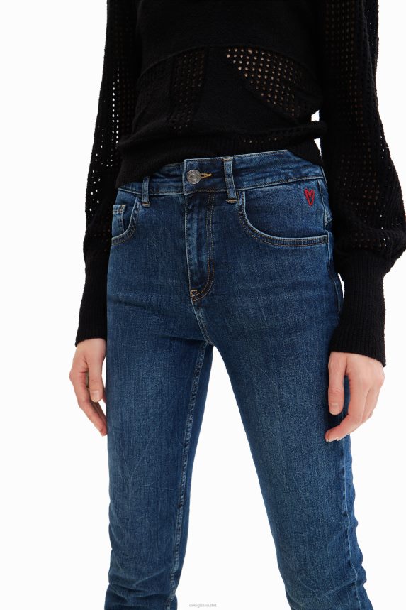 Women DesigualPush-up skinny jeans Clothing 68X240165