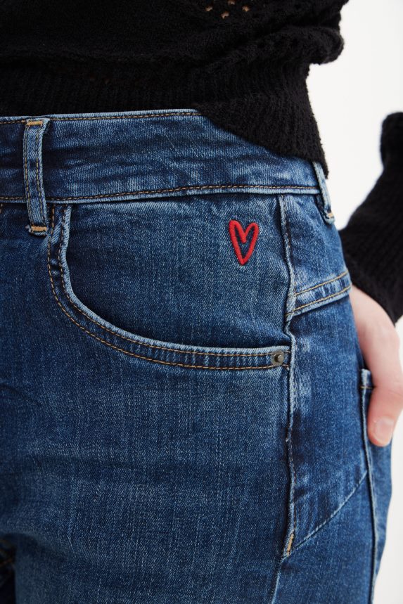 Women DesigualPush-up skinny jeans Clothing 68X240165