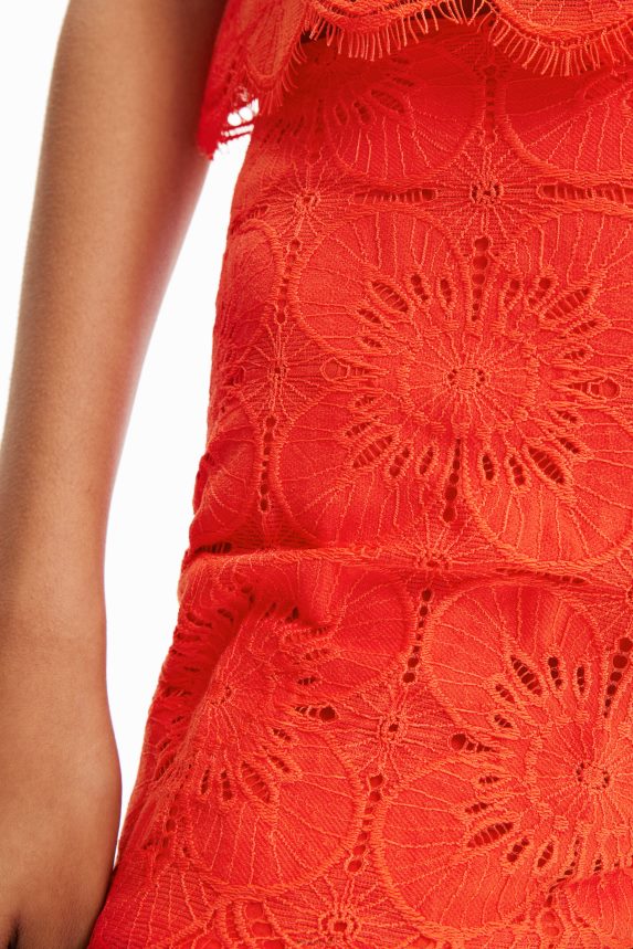 Women DesigualRetro lace shorts Clothing 68X240538