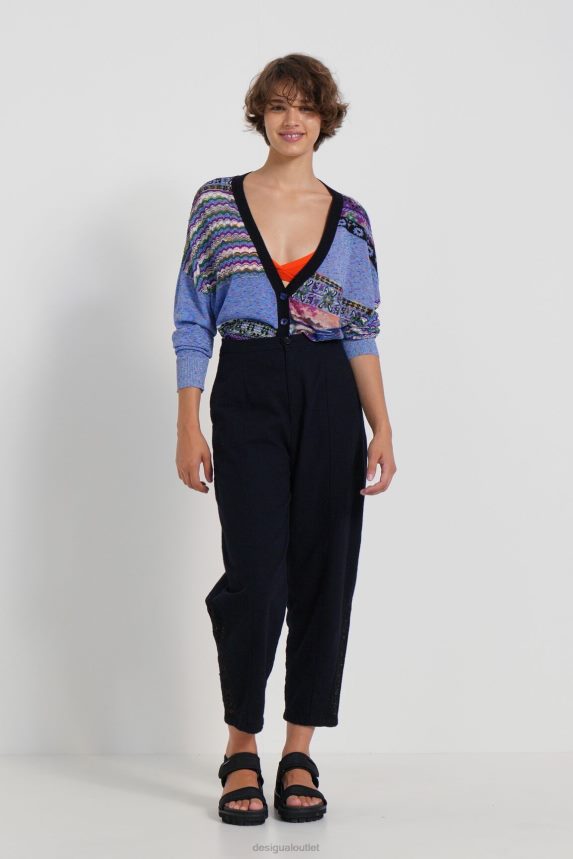 Women DesigualRustic baggy trousers Clothing 68X2401137