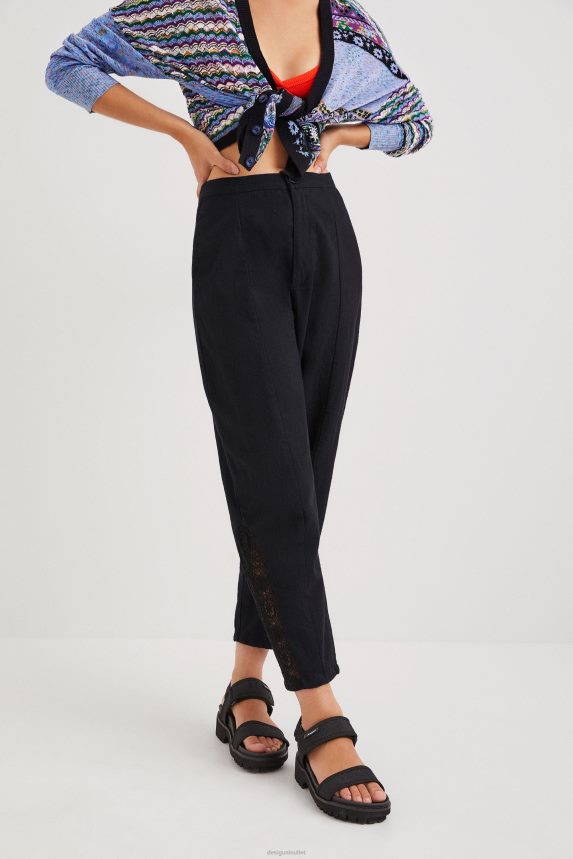 Women DesigualRustic baggy trousers Clothing 68X2401137