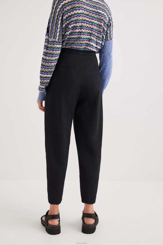 Women DesigualRustic baggy trousers Clothing 68X2401137