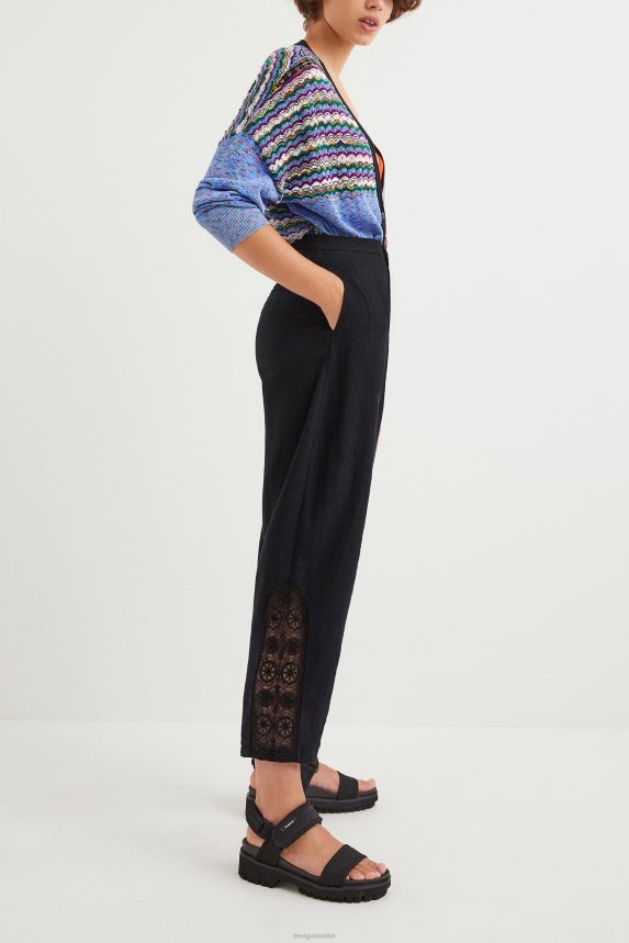 Women DesigualRustic baggy trousers Clothing 68X2401137