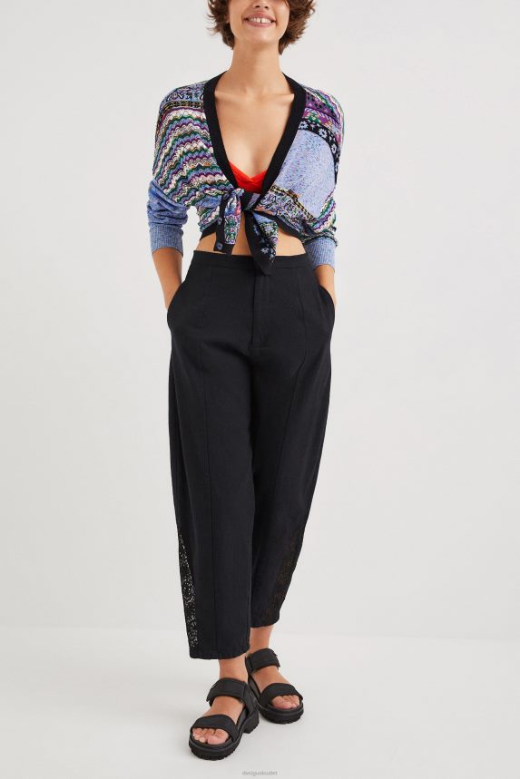 Women DesigualRustic baggy trousers Clothing 68X2401137