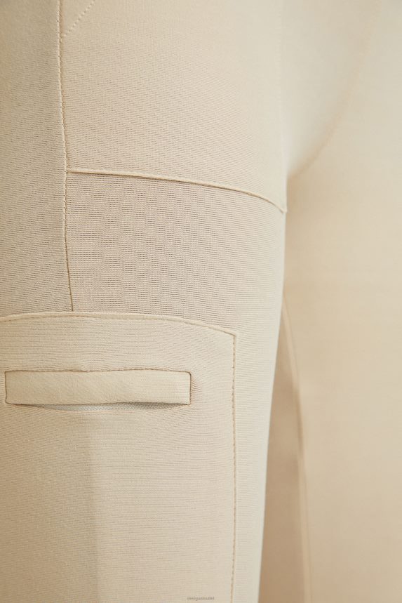 Women DesigualSlim leggings military Clothing 68X2401114