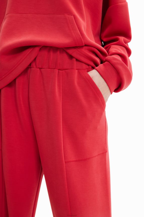 Women DesigualSoft-touch wide-leg trousers Clothing 68X240398