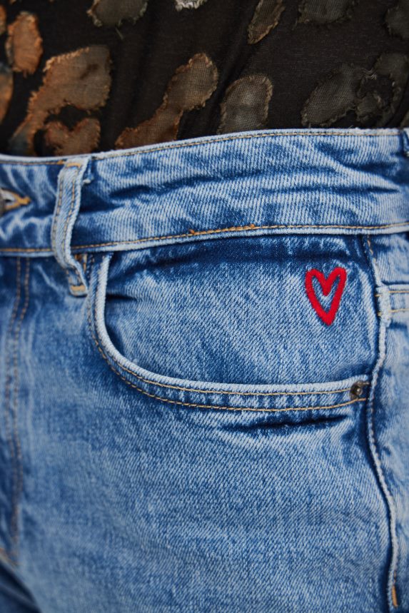 Women DesigualStraight Jeans Clothing 68X240456