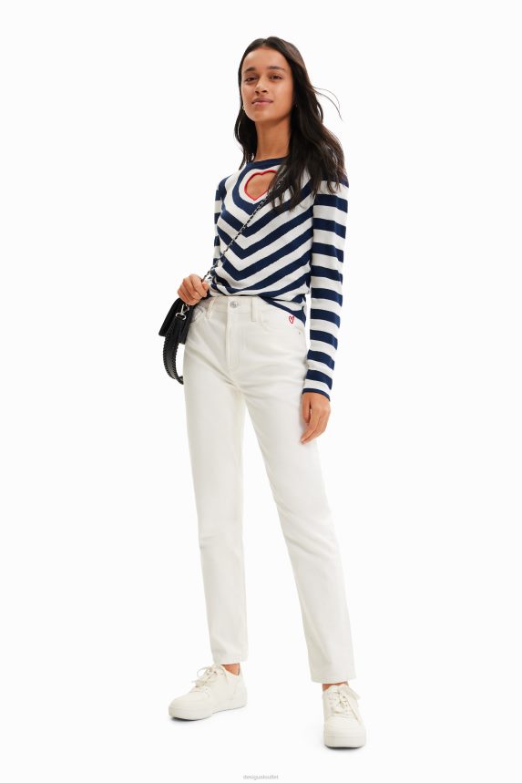 Women DesigualStraight Jeans Clothing 68X240566