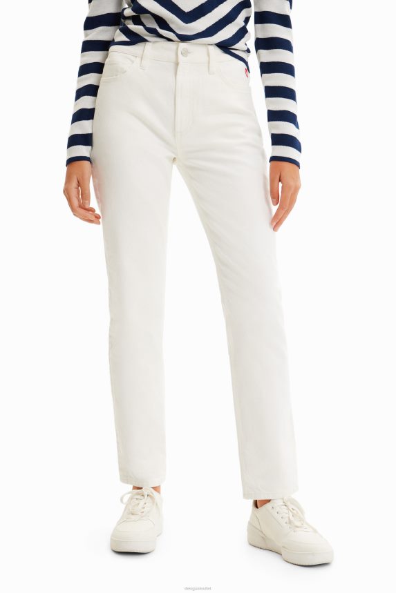 Women DesigualStraight Jeans Clothing 68X240566