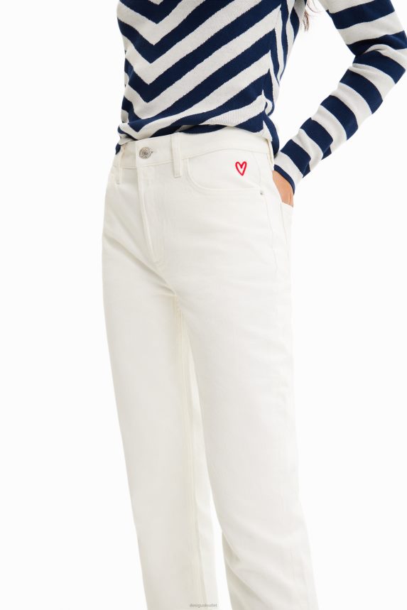 Women DesigualStraight Jeans Clothing 68X240566