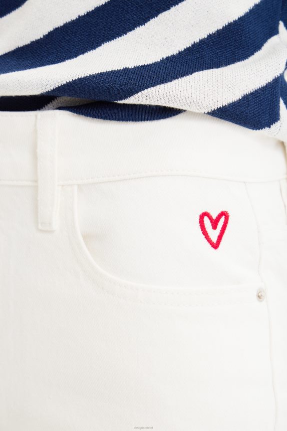 Women DesigualStraight Jeans Clothing 68X240566