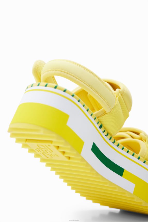 Women DesigualXL platform sandals Footwear 68X240905