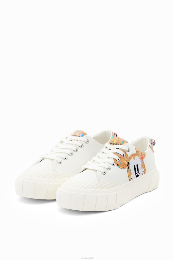 Women DesigualDisney's Mickey Mouse platform sneakers Footwear 68X2401020