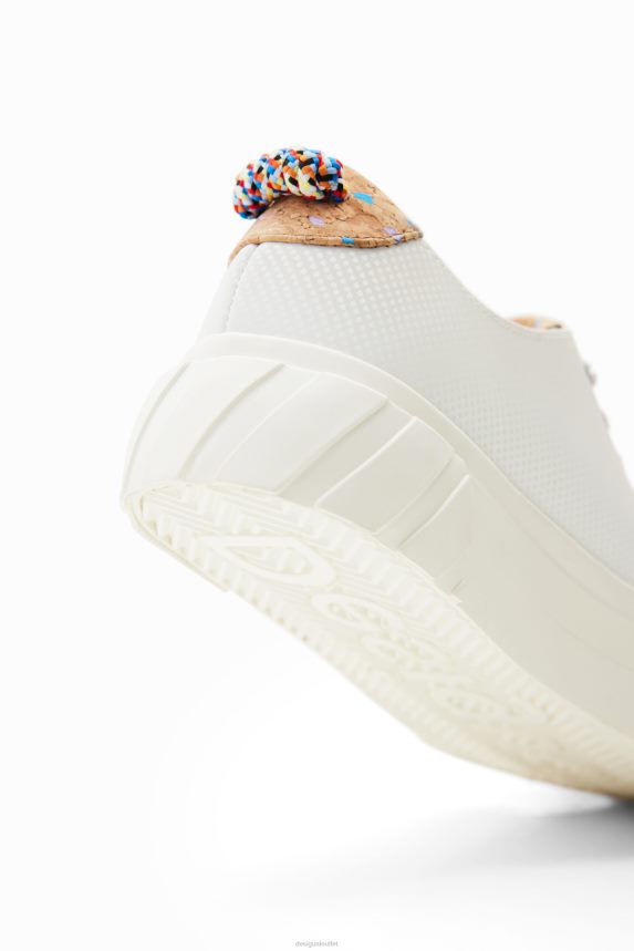 Women DesigualDisney's Mickey Mouse platform sneakers Footwear 68X2401020