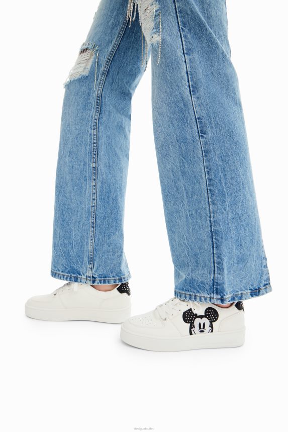 Women DesigualDisney's Mickey Mouse stud sneakers Footwear 68X2401467