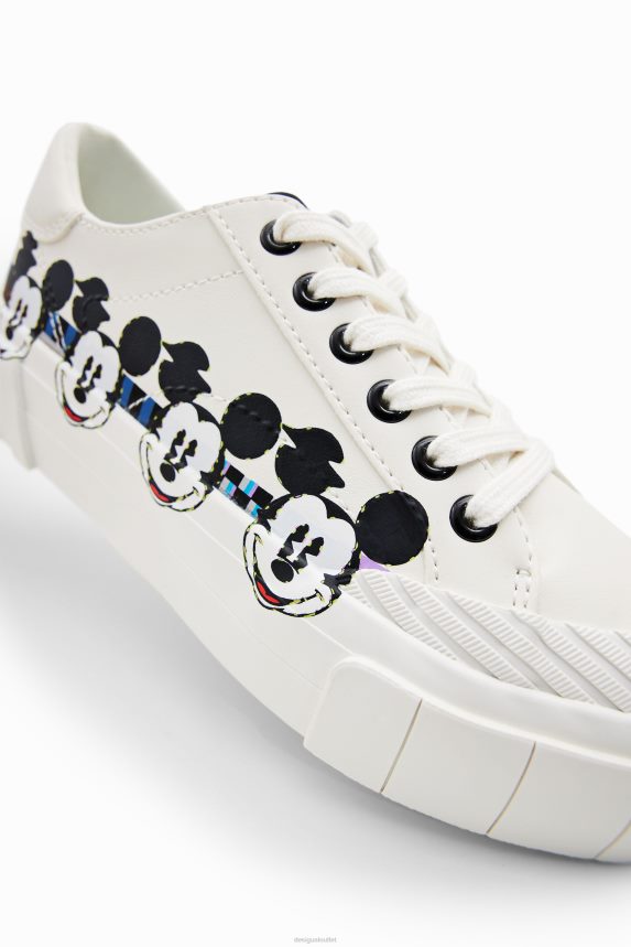 Women DesigualMickey Mouse platform sneakers Footwear 68X2401501