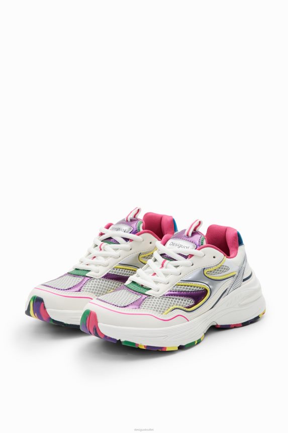 Women DesigualMulticolour running sneakers Footwear 68X2401477