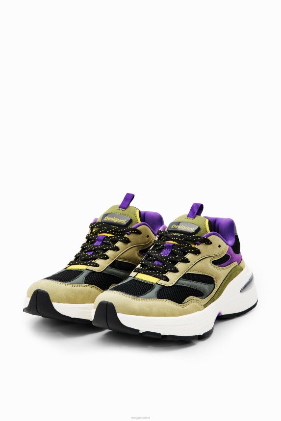 Women DesigualPatchwork running sneakers Footwear 68X2401478