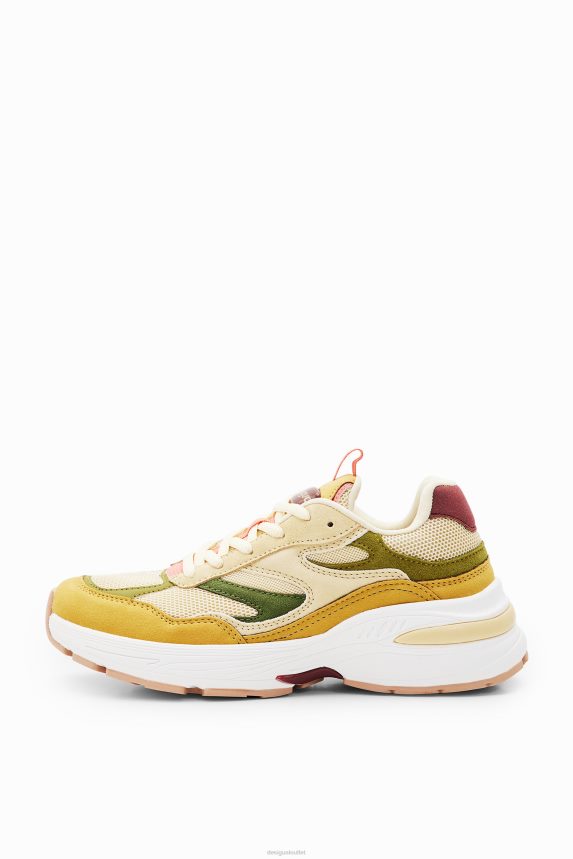 Women DesigualPatchwork running sneakers Footwear 68X2401497