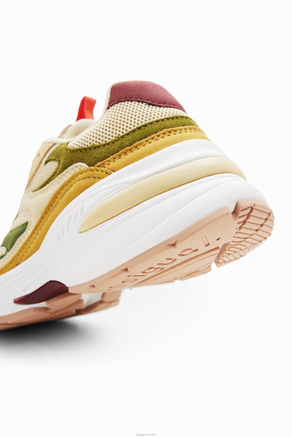 Women DesigualPatchwork running sneakers Footwear 68X2401497