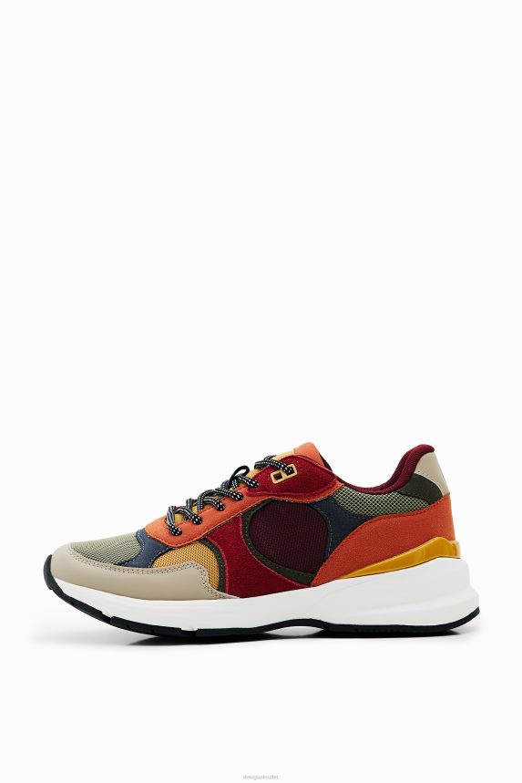 Women DesigualPatchwork running sneakers Footwear 68X2401507