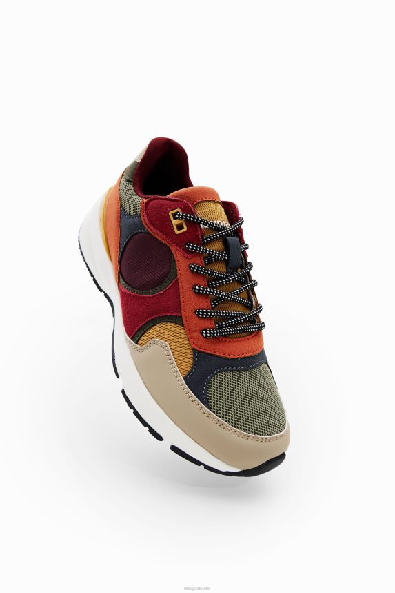 Women DesigualPatchwork running sneakers Footwear 68X2401507