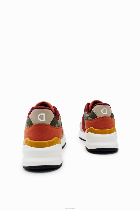 Women DesigualPatchwork running sneakers Footwear 68X2401507